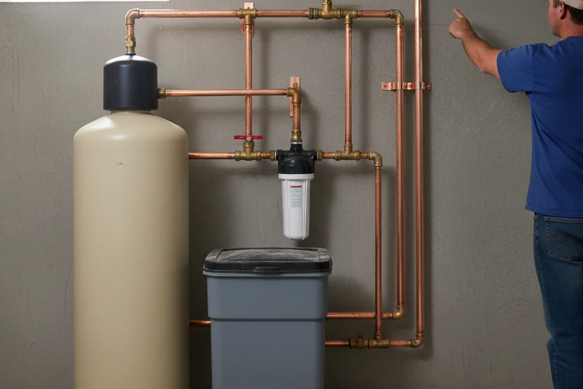 Whole-house water treatment system installed in Maryville